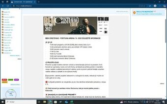 Ben Cristovao Eden 7.6.2025 1x místo na sezení