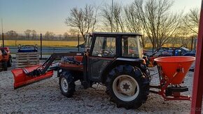 malotraktor Kubota GL29 s kabinou a nakladačem