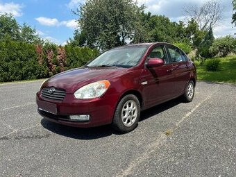 Hyundai Accent 2009 1.4i, 71kw, ČR, NOVÁ STK Servisováno, AC