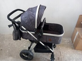 CHIPOLINO Kočárek kombinovaný HAVANA 2v1 Anthracite