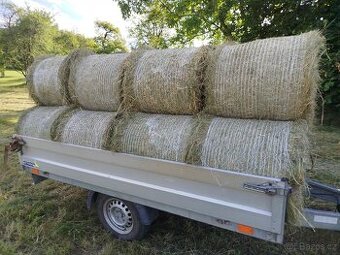 Seno - malé kulaté balíky