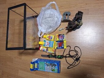 Plně vybavené akvárium / akvárko pro bojovnice 20l
