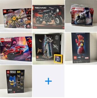 Lego Marvel, batman a další