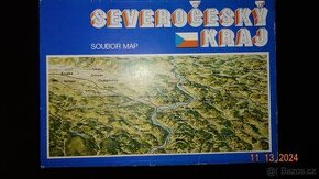 SEVEROČESKÝ KRAJ SOUBOR MAP