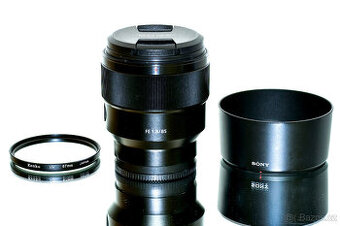 Sony FE 85mm f/1,8 + UV filtr TOP STAV