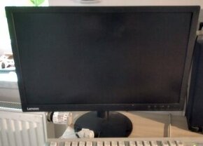 monitor černý 21,5" širokoúhlý DSUB + Displayport; LED podví