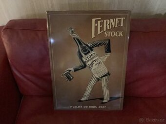 Plechová reklamní cedule FERNE5 - STOCK