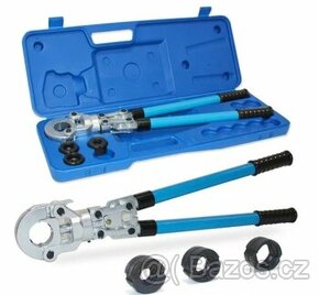 lisovací kleště pákové, výměnné čelisti na ALPEX nebo měď