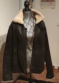 Zimní bunda z práve broušené kůže Montgomery