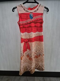 Dívčí šaty Vaiana/Moana vel. 134