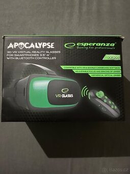 VR brýle Esperanza Apocalypse VX300 + Bluetooth ovladač