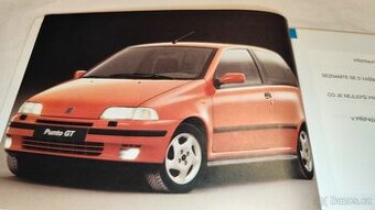 Fiat PUNTO 1 - návod k obsluze - příručka pro majitele