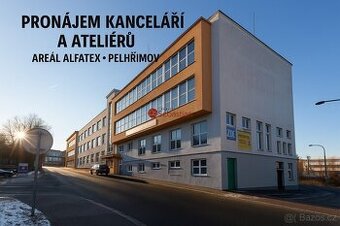 Pronájem kancelářských prostor – areál ALFATEX, Pelhřimov