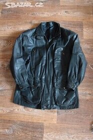pánský kožený kabát / kožená bunda