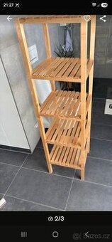 BAMBUSOVÝ REGÁL IKEA