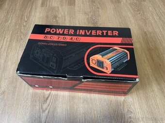BYGD P1000U - měnič napětí 12V na 230V 1000W