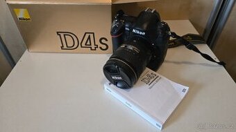 Nikon D4s, pouze 45tis cyklů + zdarma blesk Metz