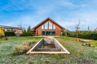 Prodej, finský srub 190 m², pozemek 830 m², Obora u Kaznějov