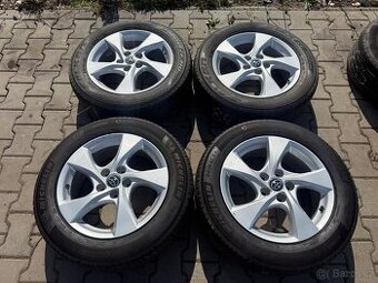 4x al kola 5x114.3 17 + pneu letní 215/60 R17