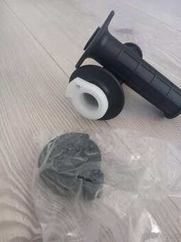 Rychlopal + gripy (plynová rukojeť) pro Pitbike / Dirtbi