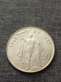 50 Kčs 1955 Osvobození Československa