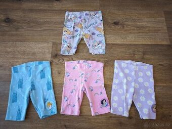 Dívčí kraťasy vel. 110 žebrované