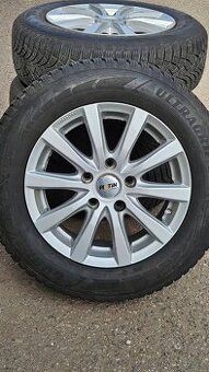 Alu kola Kia 5x114,3 R15 – 98% pneu Goodyear Prodá