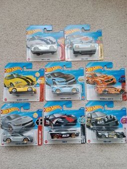 Hot wheels Ford mustang, Dodge Viper, Cadillac