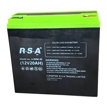 Bateriový článek PB-12V, 20Ah, k elektroskútru RACCEWAY