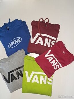 Mikiny a tričko VANS - vel. 164/176, XS, S