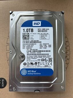 WD Blue 1TB 3.5" HDD – WD10EZEX, SATA III, 7200 RPM, 64 MB 