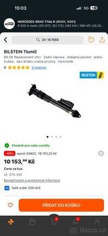 Prodám díly po mém w251