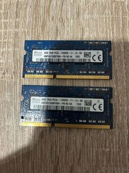 Ram 2x4gb DDR3