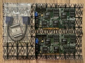 Diamond Monster 3D II 3dfx Voodoo2 12MB PCI SLI + kabely