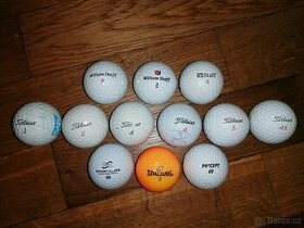 Golfové míčky-kvalita A, 12 ks