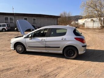 Peugeot 308 1.6HDI 66KW Dily z vozu