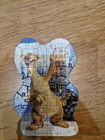 Puzzle Doba ledová-4 obrázky