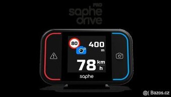 Saphe Drive Pro detektor , kamer, radarů , GPS , alarm