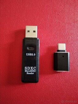 Adaptér USB, čtečka karet - 1