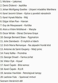 Maturita literatura - rozbory děl - 1