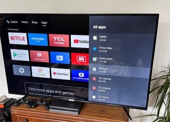 Android TV-TCL 55” -4K Ultra HD