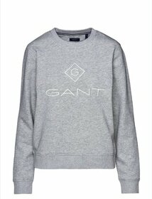 Vel. L. Dámská NOVÁ šedá mikina originál GANT