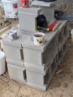 Ztracené bednění Diton 50x30x25 8 kusů