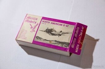 model letadla North American 0-47 1/72 od Merlin models