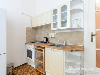 Pronájem bytu 1+kk, Soběslavská, Vinohrady, 14000 Kč/měs, 2