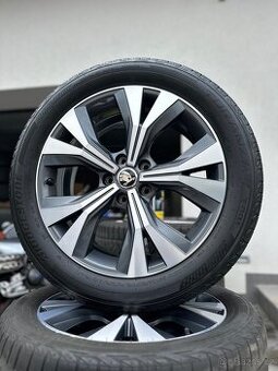 Alu kola 5x112 r18 s pneu (718)