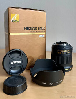 Nikon AS-F 24mm f/1.8 G ED – skvělý širokáč jako nový