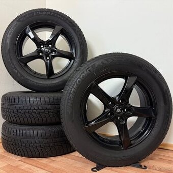 VW TIGUAN / KODIAQ 5x112 R17 ET40+ZIMNÍ 215/65R17 7/4mm