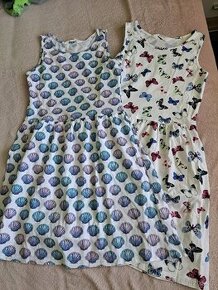 3x Šaty H&M vel.146/152
