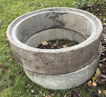 Studniční betonové skruže 1000/300 - 2 ks